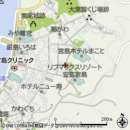 広島県廿日市市宮島町660-3周辺の地図