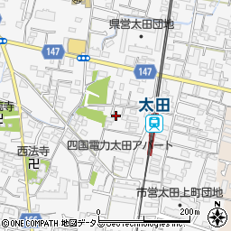 香川県高松市太田上町744-10周辺の地図
