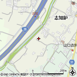 兵庫県南あわじ市志知鈩230周辺の地図