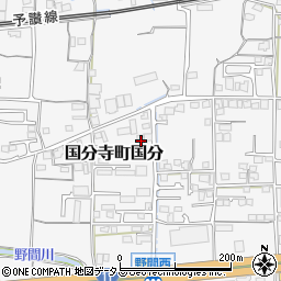 香川県高松市国分寺町国分518周辺の地図