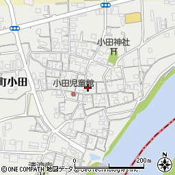 和歌山県橋本市高野口町小田151周辺の地図
