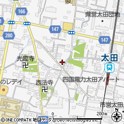 香川県高松市太田上町872周辺の地図