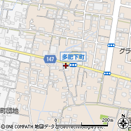 香川県高松市多肥下町25周辺の地図