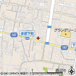 香川県高松市多肥下町33-16周辺の地図