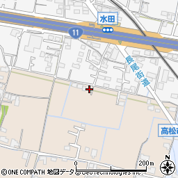 香川県高松市下田井町142-4周辺の地図