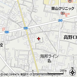 和歌山県橋本市高野口町小田609周辺の地図