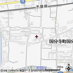 香川県高松市国分寺町国分879-7周辺の地図