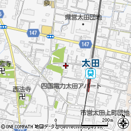 香川県高松市太田上町744周辺の地図