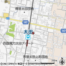 香川県高松市太田上町764-8周辺の地図