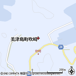 長崎県対馬市美津島町吹崎186周辺の地図