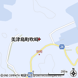 長崎県対馬市美津島町吹崎186周辺の地図