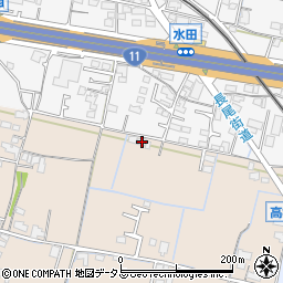 香川県高松市下田井町141-9周辺の地図