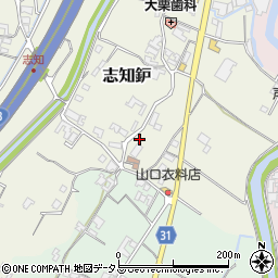 兵庫県南あわじ市志知鈩135周辺の地図