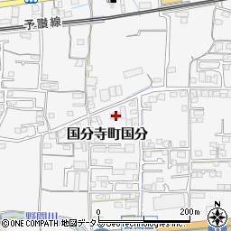 香川県高松市国分寺町国分523周辺の地図