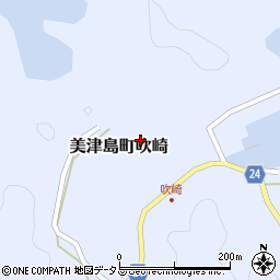 長崎県対馬市美津島町吹崎170周辺の地図