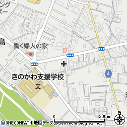 和歌山県橋本市高野口町向島42周辺の地図