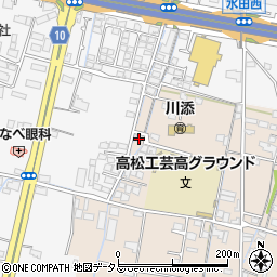 香川県高松市下田井町59-2周辺の地図