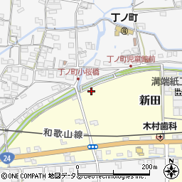和歌山県伊都郡かつらぎ町新田30周辺の地図