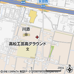 香川県高松市下田井町47-1周辺の地図