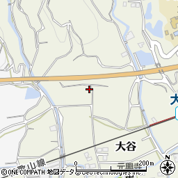 和歌山県伊都郡かつらぎ町大谷757周辺の地図