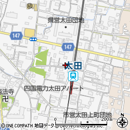 香川県高松市太田上町748周辺の地図