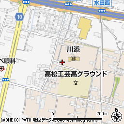 香川県高松市下田井町54-3周辺の地図