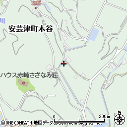 広島県東広島市安芸津町木谷5459周辺の地図