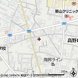 和歌山県橋本市高野口町小田615周辺の地図