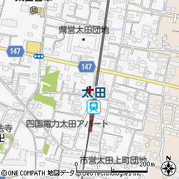 香川県高松市太田上町760周辺の地図