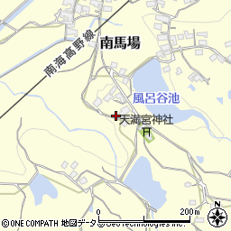 和歌山県橋本市南馬場821周辺の地図