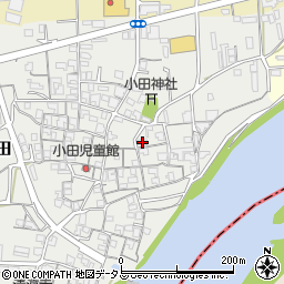 和歌山県橋本市高野口町小田100周辺の地図