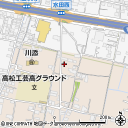 香川県高松市下田井町38-10周辺の地図