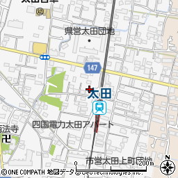 香川県高松市太田上町748-5周辺の地図