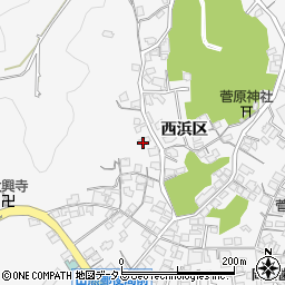 広島県尾道市因島田熊町西浜区2721周辺の地図