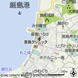 広島県廿日市市宮島町1135周辺の地図