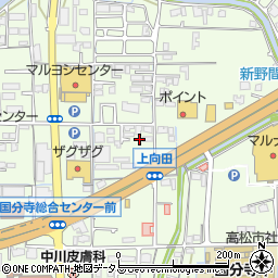 香川県高松市国分寺町新居1392-24周辺の地図