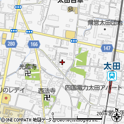 香川県高松市太田上町878周辺の地図