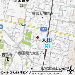 香川県高松市太田上町747周辺の地図