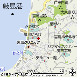 広島県廿日市市宮島町5の地図 住所一覧検索 地図マピオン