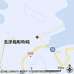 長崎県対馬市美津島町吹崎188-5周辺の地図