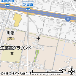 香川県高松市下田井町34-10周辺の地図