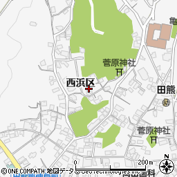 広島県尾道市因島田熊町西浜区2330-4周辺の地図