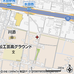 香川県高松市下田井町34-9周辺の地図