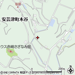 広島県東広島市安芸津町木谷5460周辺の地図