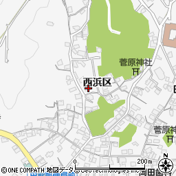 広島県尾道市因島田熊町西浜区2361周辺の地図