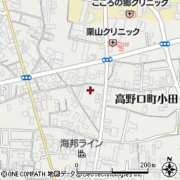 和歌山県橋本市高野口町小田620周辺の地図