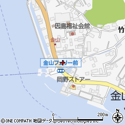 広島県尾道市因島田熊町竹長区4525-2周辺の地図