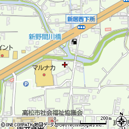 香川県高松市国分寺町新居1072周辺の地図