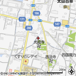 香川県高松市太田上町891周辺の地図