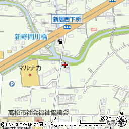 香川県高松市国分寺町新居1019周辺の地図